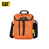 卡特（CAT）斜挎包轻单肩包潮户外手机包11英寸iPad包邮差包女橙色 83367