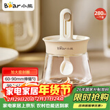 小熊调味盒调料瓶套装厨房盐罐勺盖一体 调味盒玻璃调料罐全套调料盒