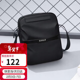 高尔夫（GOLF）单肩包男士休闲斜挎包男防泼水牛津布学生随身小挎包轻便手机包