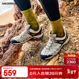 迈乐（Merrell）户外徒步鞋男女款ACCENTOR GTX/WP经典防水透气防滑耐磨登山鞋 J500410-GTX白灰（女款） 37
