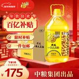 福临门食用油 精选一级大豆油5升*4植物油 （整箱装）中粮出品