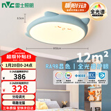 雷士（NVC）LED照明吸顶灯儿童氛围卧室灯创意可爱卡通简约-龙猫蓝色