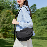 高尔夫（GOLF）斜挎包女休闲单肩包时尚包包女包防泼水通勤百搭帆布包生日礼物女