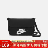 耐克（NIKE）男女斜挎包 单肩包手提包拎包旅行包休闲包CW9300-010黑
