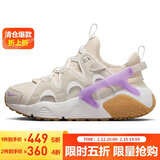 耐克NIKE女子休闲鞋气垫HUARACHE秋款运动鞋DQ8031-101顶峰白36.5