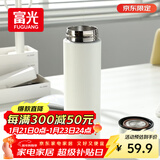 富光保温杯304不锈钢茶杯真空商务杯男女士保冷杯直身水杯子京东限定