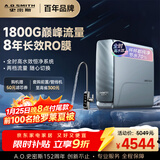 史密斯（A.O.SMITH）佳尼特净水器 蓝鲸1600G 家用净水器厨房专用台下用净水机直饮一体机 8年RO膜 CR4200AE1