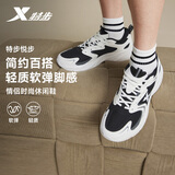 特步悦步丨男鞋运动休闲老爹鞋春夏透气新款大网孔网布轻便简约鞋子男