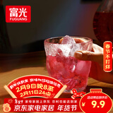 富光冰川杯玻璃杯子水杯女夏季家用饮料咖啡杯啤酒杯凉水杯家居馆