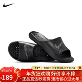 耐克NIKE外穿休闲鞋男一字沙滩鞋VICTORI ONE拖鞋CZ5478-001黑40