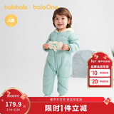 巴拉巴拉童装轻薄羽绒服婴儿外出连体衣冬装宝宝爬服儿童衣服男童女童萌趣