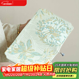 茶艺贵族优选金丝梨花白干泡垫35x21双面禅意茶席茶桌布垫布干泡