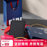 七匹狼钱包男士竖款票夹真牛皮多卡位送爸爸男友老公生日新年情人节礼物