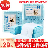 MinkSheen狗尿垫宠物尿垫狗狗用品厕所猫咪训导尿防漏垫子加厚尿不湿隔尿片 大号L 40片装(60*60cm)