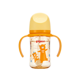 贝亲（Pigeon）贝亲 自然离乳PPSU重力球吸管奶瓶240mL 跳跳乐 6月+ AA254
