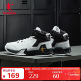 乔丹男鞋篮球鞋高帮皮面秋冬防风舒适减震耐磨运动鞋