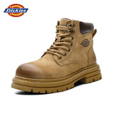 Dickies男士马丁靴高帮时尚男靴工装靴情侣靴男 41 -男款 黄棕