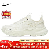 NIKE女休闲鞋老爹鞋TC 7900运动鞋DD9682-100米黄35.5