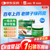 【2盒装】绿药膏 新亚林可霉素利多卡因凝胶30g 烧烫伤膏蚊虫叮咬止痒消肿消炎皮肤感染老牌子用药