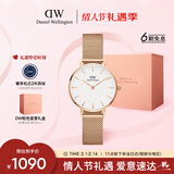 丹尼尔惠灵顿（DanielWellington）DW女士手表轻奢流金简约石英欧美腕表送女友新年礼物DW219