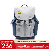 ACROSS双肩包男女背包大容量电脑包休闲旅行包时尚背包潮流学生情侣书包 雾蓝【升级款】