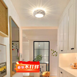 大观园（DGY） 走廊过道吸顶灯简约入户玄关灯具创意led阳台吸顶灯中山灯具O125 1665-暗装22*8cm-白光