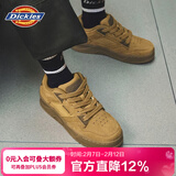 Dickies男士板鞋男鞋低帮英伦风休闲鞋工装鞋 17C黄棕-升级款 41