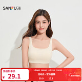 三福 薄杯无钢圈文胸 无缝套头轻运动固定杯小背心内衣女479126 肤色 75B