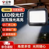公牛（BULL）LED投光灯户外庭院工厂园林灯露营灯 IP65防水等级100W万匠系列MG-D100A-AE-6500K白光