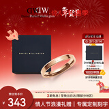 丹尼尔惠灵顿（DanielWellington）dw戒指女 经典系列情侣戒指 玫瑰金56号情人节礼物送女生DW019