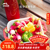 珐宝（staub）陶瓷烤盘芝士焗饭焗面盘家用烤箱焗炉专用烘焙双耳长方菜盘 樱桃红20*16cm