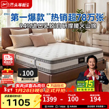 芝华仕5星床垫独立袋装弹簧静音家用乳胶席梦思软硬护脊厚垫明星垫D026 经典版-老款23cm厚-1.5*2M 年前发货（地址详询客服）