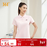 361°短袖女春夏季运动t恤速干衣polo衫跑步健身休闲瑜伽662424130H-2
