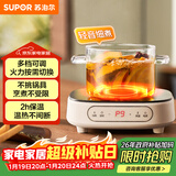 苏泊尔（SUPOR）电陶炉煮茶电磁炉家用电磁炉灶新型迷你小型简易大功率速热轻音火锅围炉煮茶炉C10-CS15