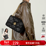 纽芝兰（NUCELLE）女包2026腋下链条轻奢小香风菱格单肩斜挎包情人节生日礼物送女友