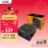 SUPER FLOWER振华 额定750W ZILLION750W ATX3.1 金牌全模 电脑电源 五年保固 支持 5070显卡
