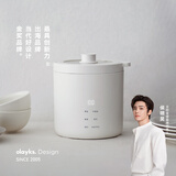 olayks立时 明星同款迷你电饭煲家用1-2人小型电饭锅一人食煮粥米饭锅多功能智能预约1.2L小礼帽
