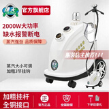 捷夫（THE ORIGINAL STEAMER）上海捷夫蒸汽挂烫商用服装店专用大功率大蒸汽家用熨烫衣服立式手持电熨斗便携式新款 白色（全铜机芯）【缺水报警断电】