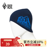 黑冰（BLACKICE） 秋冬户外男女通用跑步运动针织帽城市休闲保暖毛线帽冬季帽子 Z2141-探索-蓝