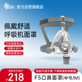 瑞迈特通气面罩F5呼吸机通用配件含头带中号一个（适合100-200斤）