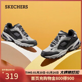 斯凯奇（Skechers）新年礼物冬季男鞋厚底增高老爹鞋软底舒适休闲鞋百搭运动鞋237145