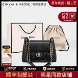 CinvaiKrose官方店包包女包2026新款斜挎包大容量托特包生日情人节礼物送女友 黑色Beige【节日送礼表白可代写心意贺卡】