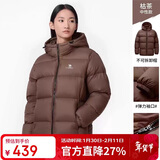 骆驼（CAMEL）【抱抱】冬季户外拒水羽绒服600蓬男女同款加厚连帽保暖面包服