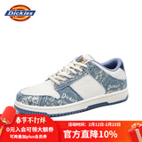 Dickies男士休闲鞋男鞋透气潮流百搭板鞋情侣鞋 白蓝68A 42 