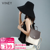 viney牛皮双肩包女大容量背包轻便休闲旅行包大学生书包生日情人节礼物