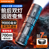 神火（SupFire）RX74手电筒强光变焦超亮长续航远射探照军流明灯户外充电家专用灯
