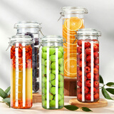 喜碧（Scybe）带刻度玻璃泡酒容器食品级密封罐泡菜坛兰仕2100ml