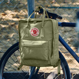 FJALLRAVEN北极狐双肩包女包大容量背包书包23510-620绿色16L开学礼物