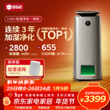 352H301加湿器 空气净化器加湿净化一体机无雾家用客厅卧室静音除菌除甲醛过敏原病毒空气加湿