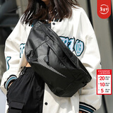 耐克（NIKE） 男包女包 26新款大容量运动骑行挎包时尚潮流腰包学生简约单肩包 热推/52*12*21cm/晒图返5 MISC